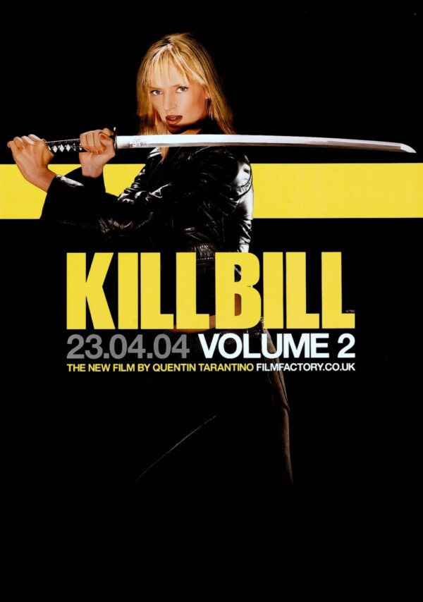 Kill Bill Vol. 2 Movie Poster - Classic 00's Vintage Poster Print