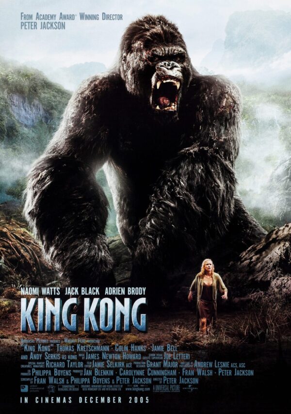 King Kong Movie Poster - Classic 00's Vintage Poster Print