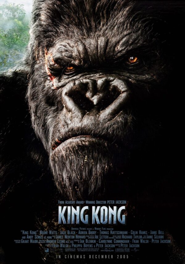 King Kong Movie Poster - Classic 00's Vintage Poster Print