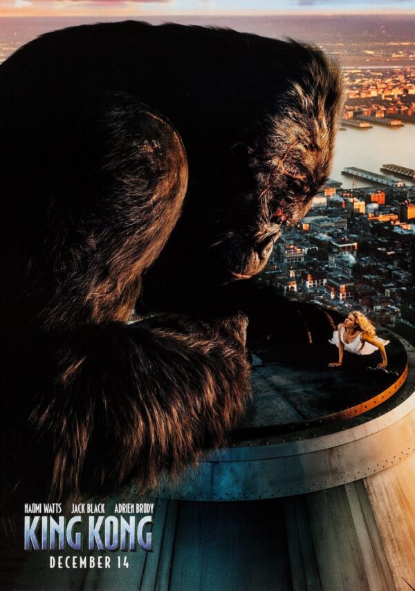 King Kong Movie Poster - Classic 00's Vintage Poster Print