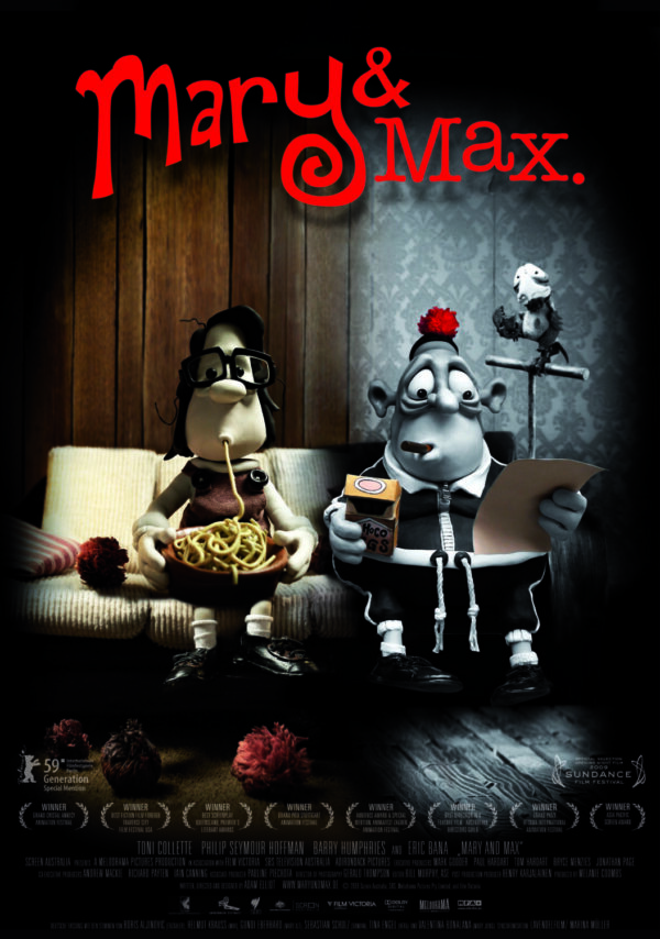 Mary and Max Movie Poster - Classic 00's Vintage Poster Print