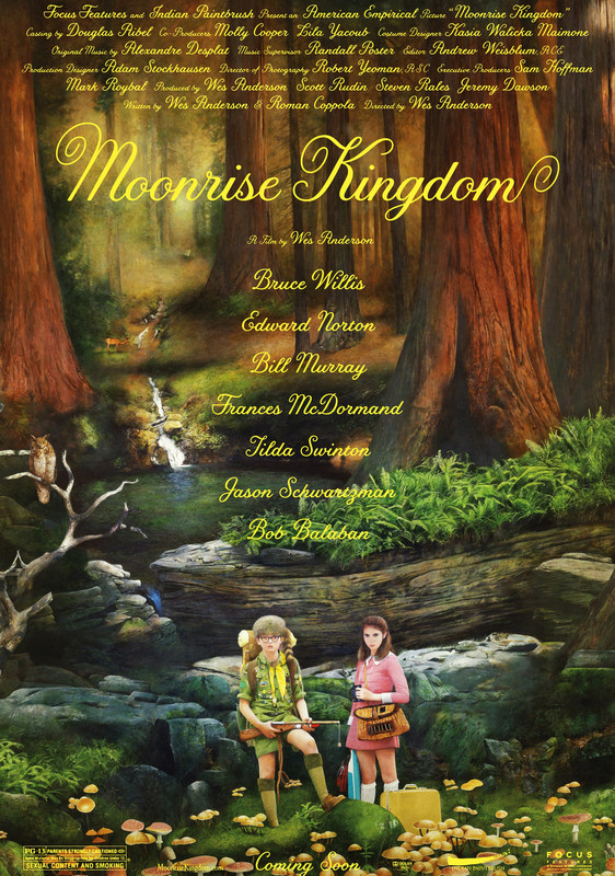 Moonrise Kingdom Movie Poster - Classic 00's Vintage Poster Print