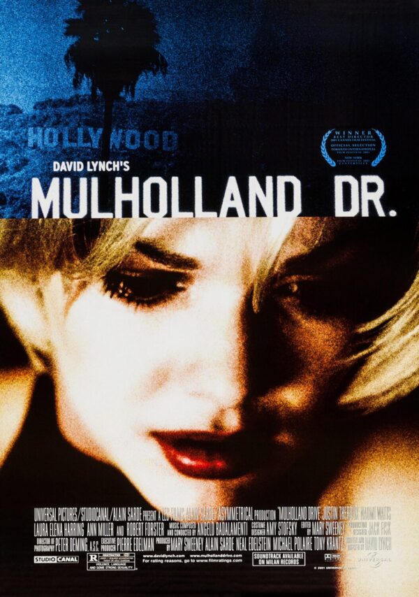 Mulholland Drive Movie Poster - Classic 00's Vintage Poster Print