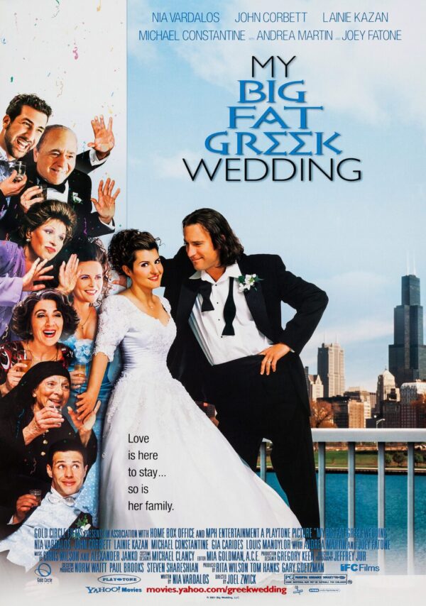My Big Fat Greek Wedding Movie Poster - Classic 00's Vintage Poster Print