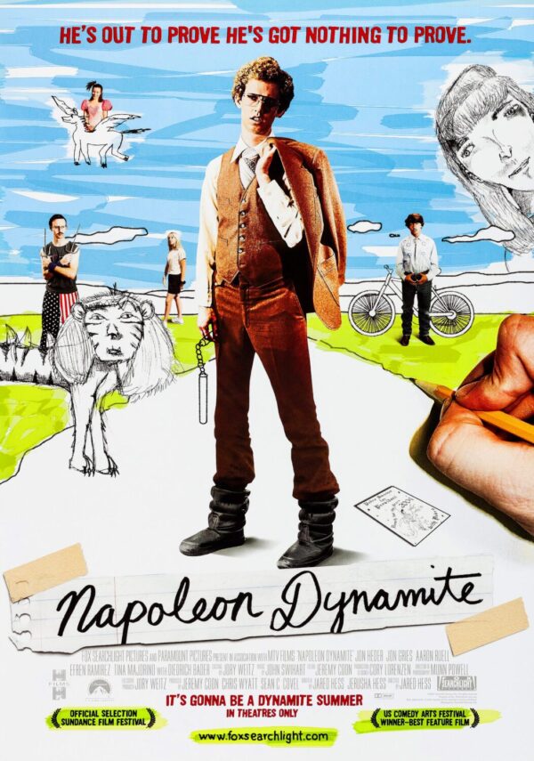 Napoleon Dynamite Movie Poster - Classic 00's Vintage Poster