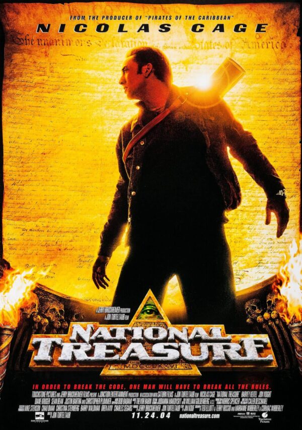 National Treasure Movie Poster - Classic 00's Vintage Poster Print