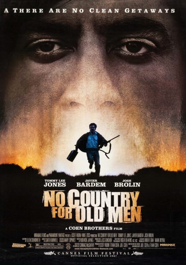 No Country for Old Men Movie Poster - Classic 00's Vintage Poster Print