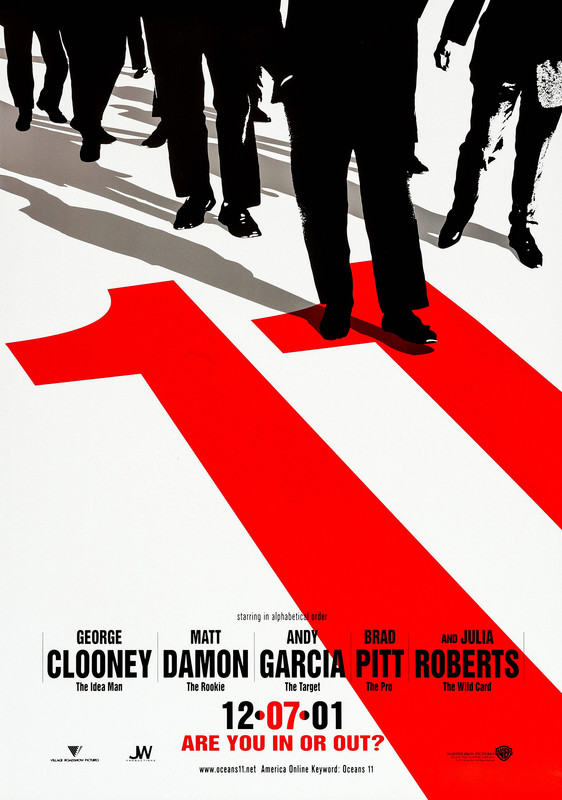 Ocean's 11 Movie Poster