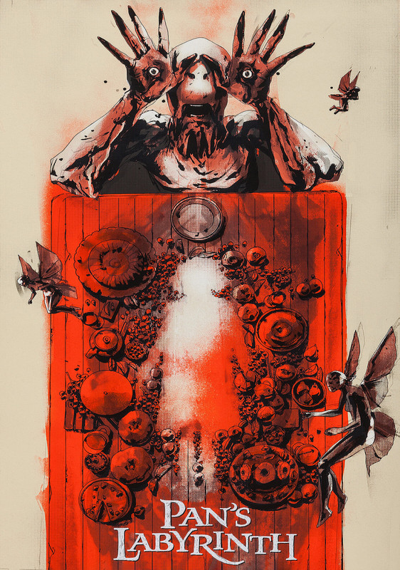 Pan's Labyrinth Movie Poster - Classic 00's Vintage Poster Print