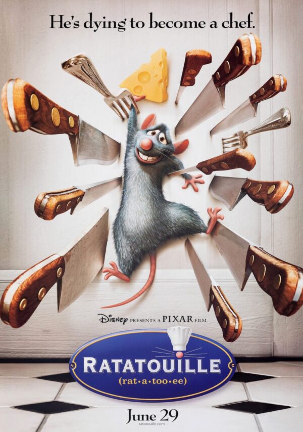 Ratatouille Movie Poster - Classic 00's Vintage Poster Print