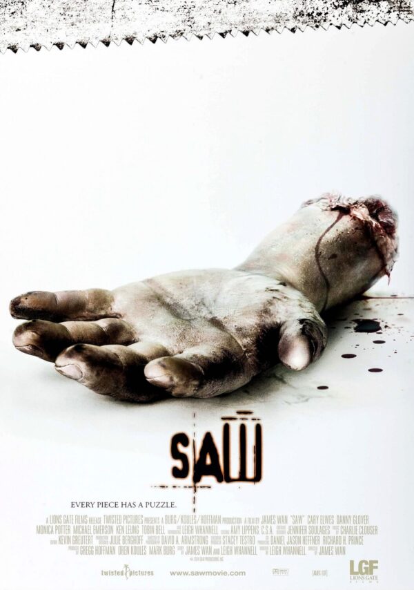 Saw Movie Poster - Classic 00's Vintage Poster