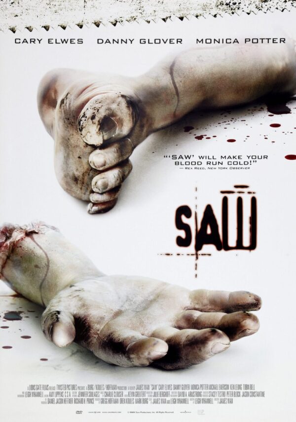 Saw Movie Poster - Classic 00's Vintage Poster
