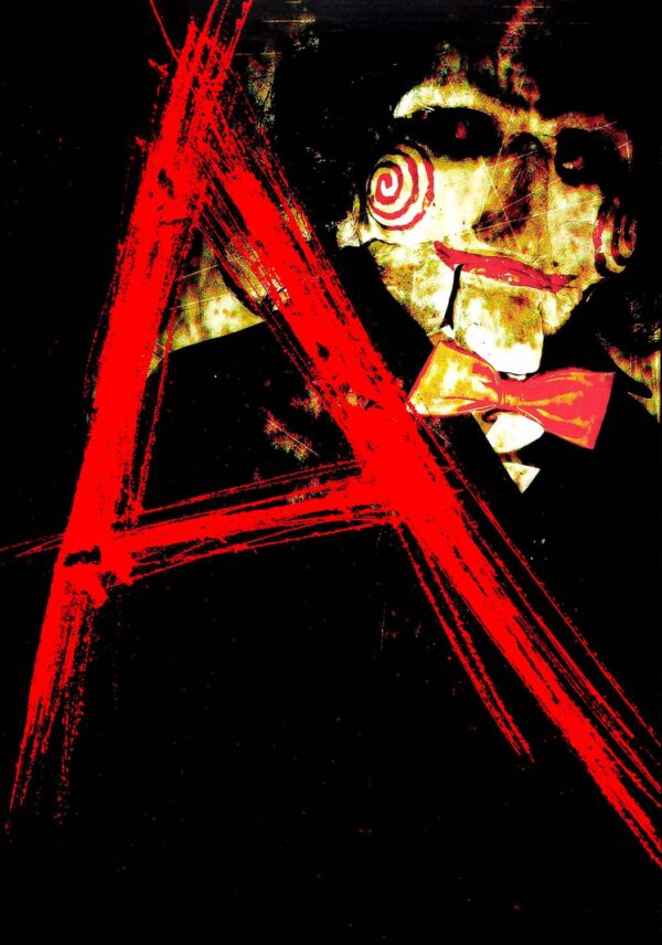 Saw Movie Poster (2of3) - Classic 00's Vintage Poster Print