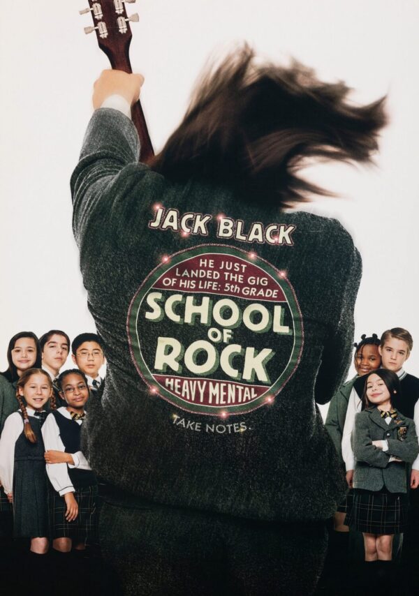 School of Rock Movie Poster - Classic 00's Vintage Poster Print
