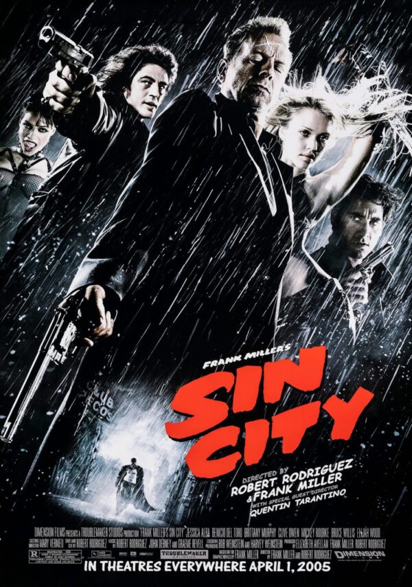 Sin City Movie Poster - Classic 00's Vintage Poster Print
