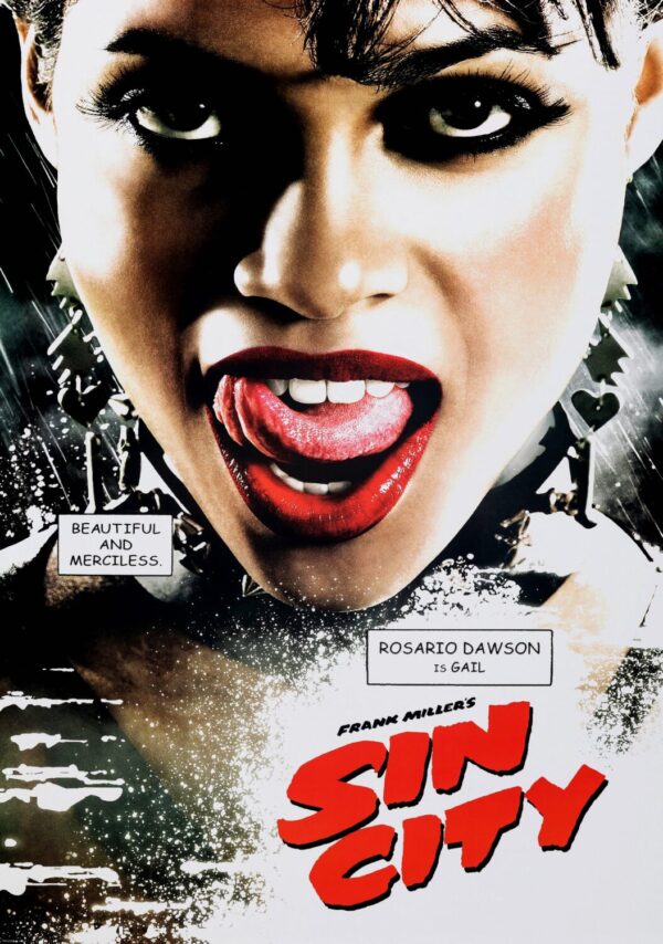 Sin City Gail Movie Poster - Classic 00's Vintage Poster Print