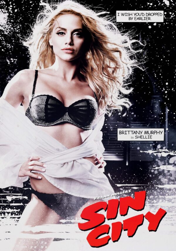 Sin City -Shellie Movie Poster - Classic 00's Vintage Poster Print