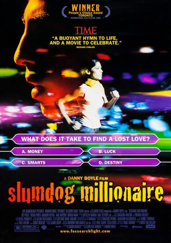 Slumdog Millionaire Movie Poster - Classic 00's Vintage Poster Print