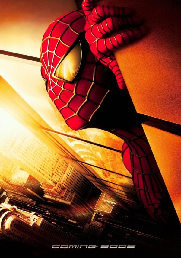 Spider-Man Movie Poster - Classic 00's Vintage Poster Print