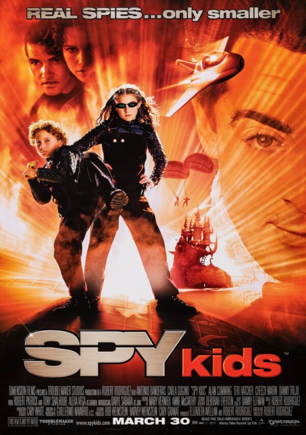 Spy Kids Movie Poster - Classic 00's Vintage Poster Print