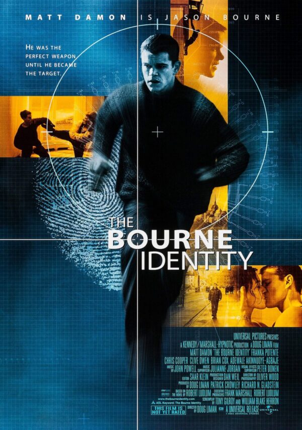 The Bourne Identity Movie Poster - Classic 00's Vintage Poster Print