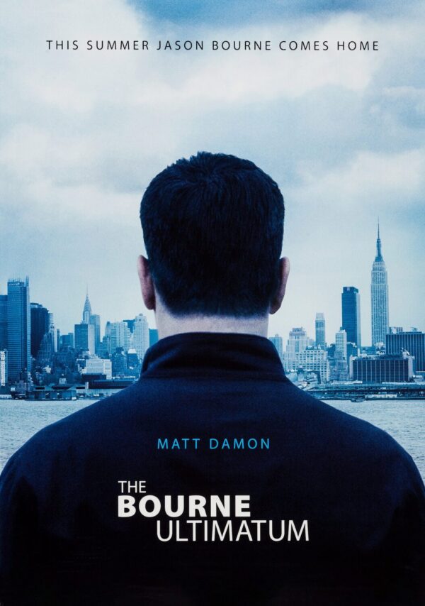 The Bourne Ultimatum Movie Poster - Classic 00's Vintage Poster Print