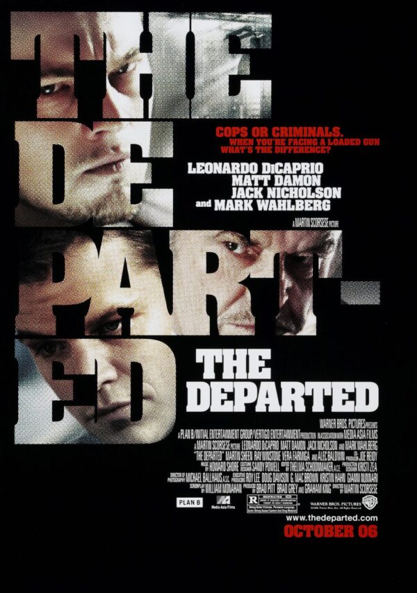 The Departed Movie Poster - Classic 00's Vintage Poster