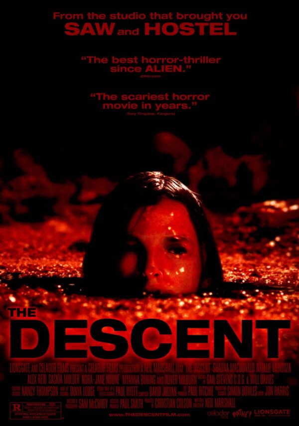 The Descent Movie Poster - Classic 00's Vintage Poster Print