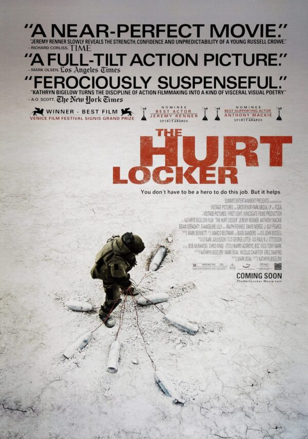 The Hurt Locker Movie Poster - Classic 00's Vintage Poster