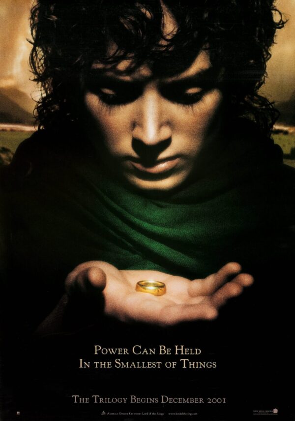 The Lord of the Rings- The Fellowship of the Ring Movie Poster - Classic 00's Vintage Poster Print