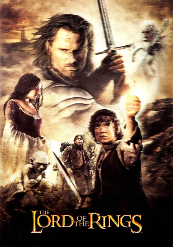 The Lord of the Rings- The Return of the King Movie Poster - Classic 00's Vintage Poster Print