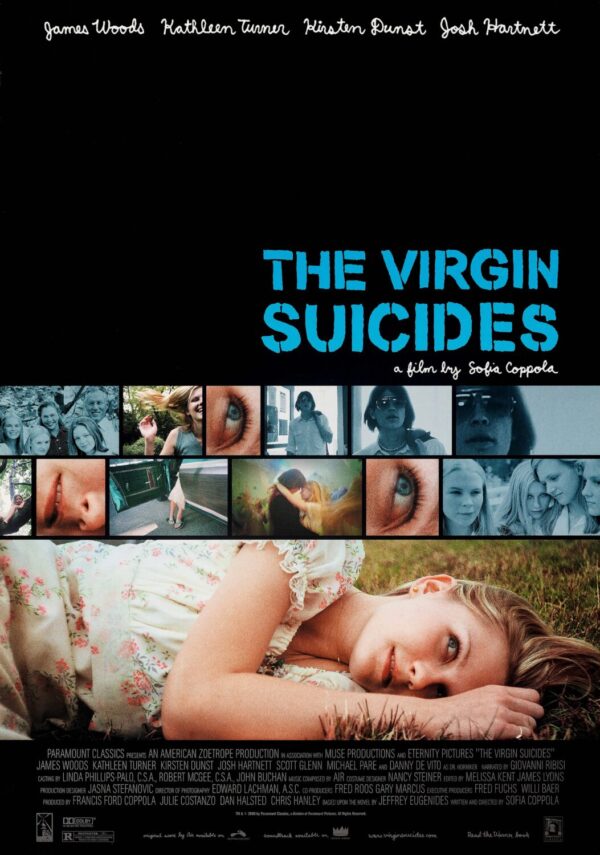 The Virgin Suicides Movie Poster - Classic 00's Vintage Poster Print