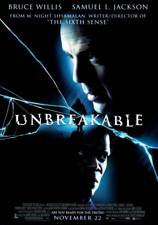 Unbreakable Movie Poster - Classic 00's Vintage Poster Print