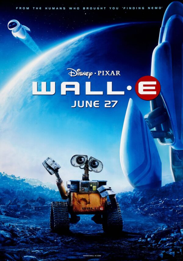 Wall-E Movie Poster - Classic 00's Vintage Poster