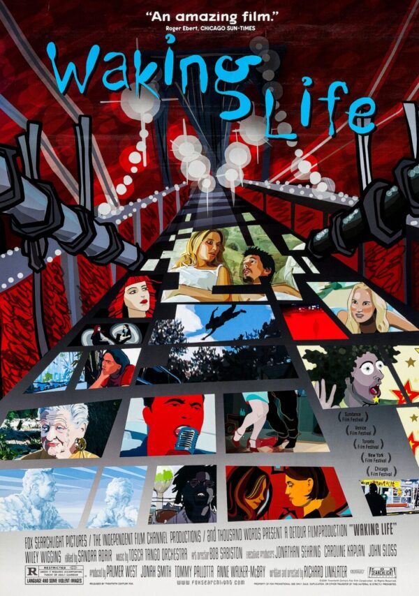 Waking Life Movie Poster - Classic 00's Vintage Poster