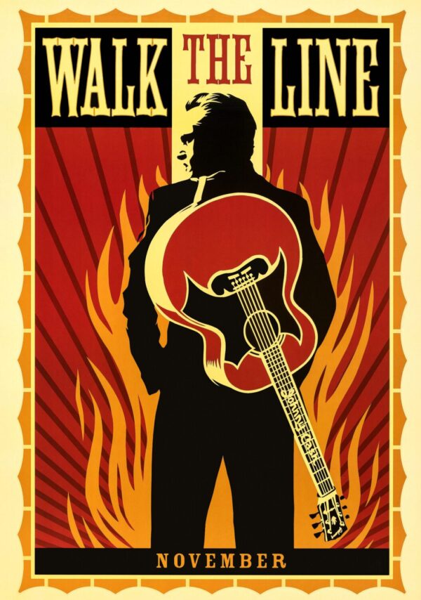 Walk The Line Movie Poster - Classic 00's Vintage Poster