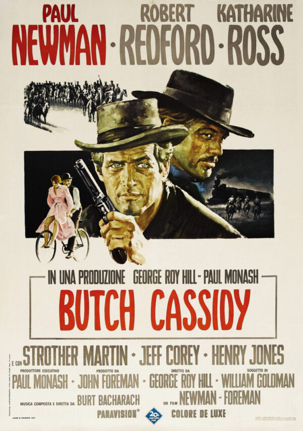 BUTCH CASSIDY AND THE SUNDANCE KID 1969 Movie Poster Print