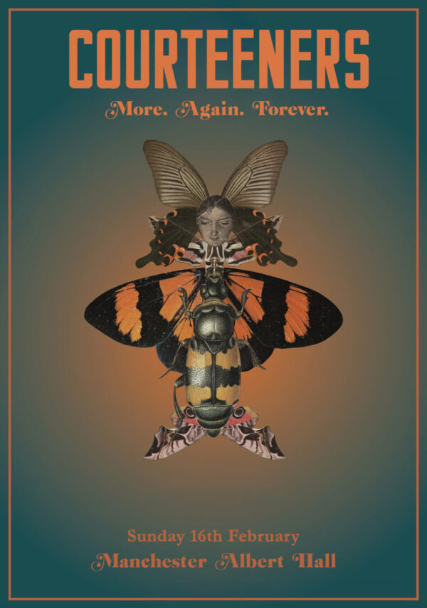 COURTEENERS More. Again. Forever Tour: 16/02/20 - Manchester Albert Hall Poster Print