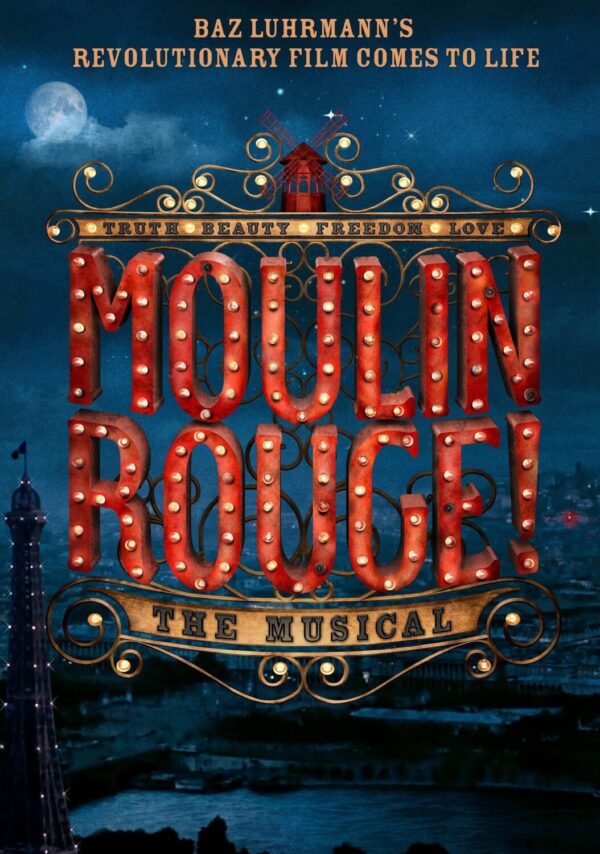 Moulin Rouge Musical Theatre Poster