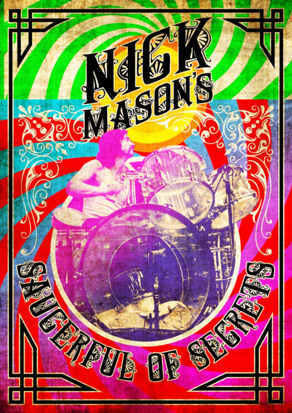 NICK MASON'S Saucerful of Secrets - US Canada & UK 2019 Tour Poster
