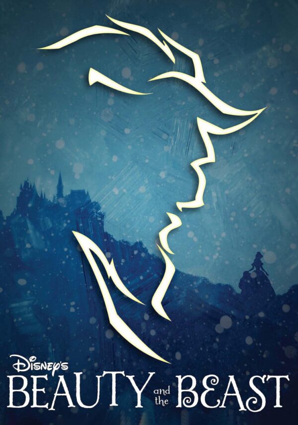 Beauty and the Beast Musical Theatre Poster