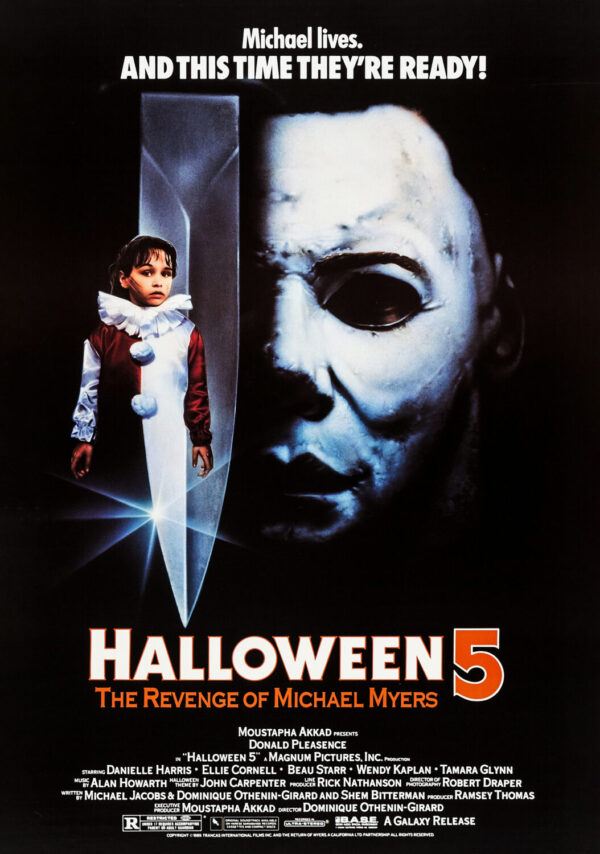 Halloween 5 Movie Poster