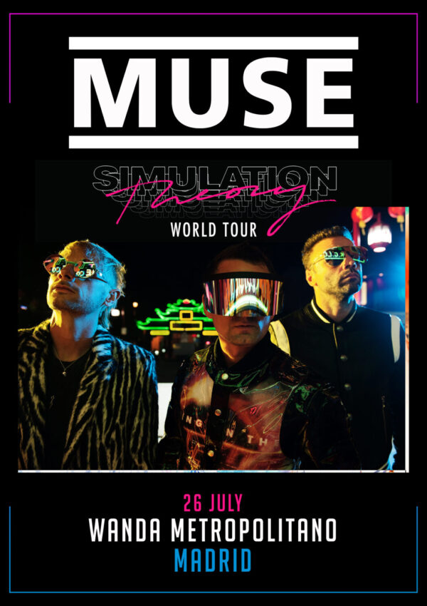muse uk tour poster