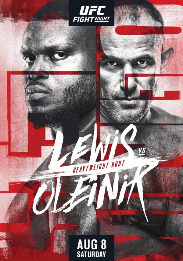 UFC Fight Night 174; Lewis vs. Oleinik Poster Print