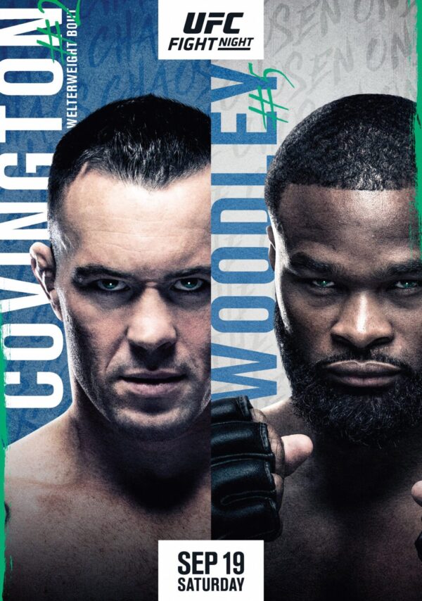 UFC Fight Night 178; Covington vs. Woodley Poster Print