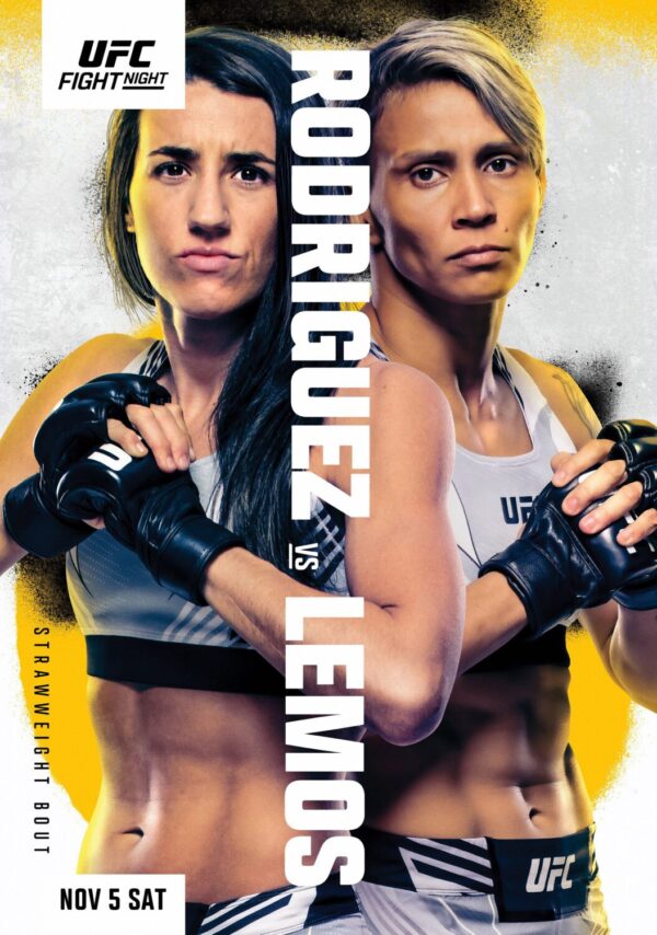 UFC Fight Night 214; Rodriguez vs. Lemos Poster Print
