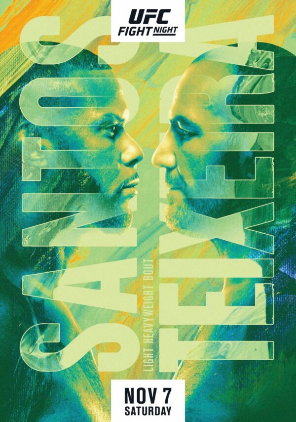 UFC Fight Night; Santos vs. Teixeira Poster Print