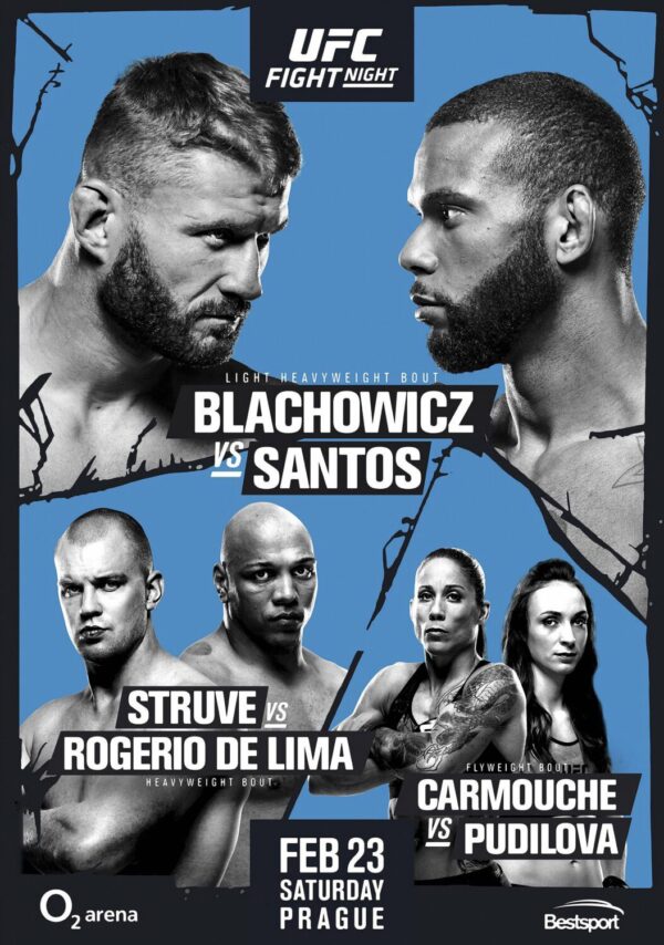 UFC Fight Night 145; Błachowicz vs. Santos Poster Print