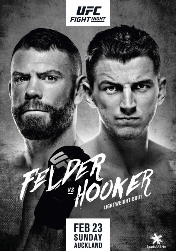 UFC Fight Night 168; Felder vs. Hooker Poster Print