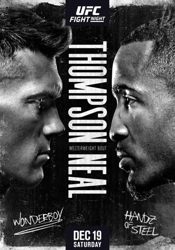 UFC Fight Night 183; Thompson vs. Neal Poster Print